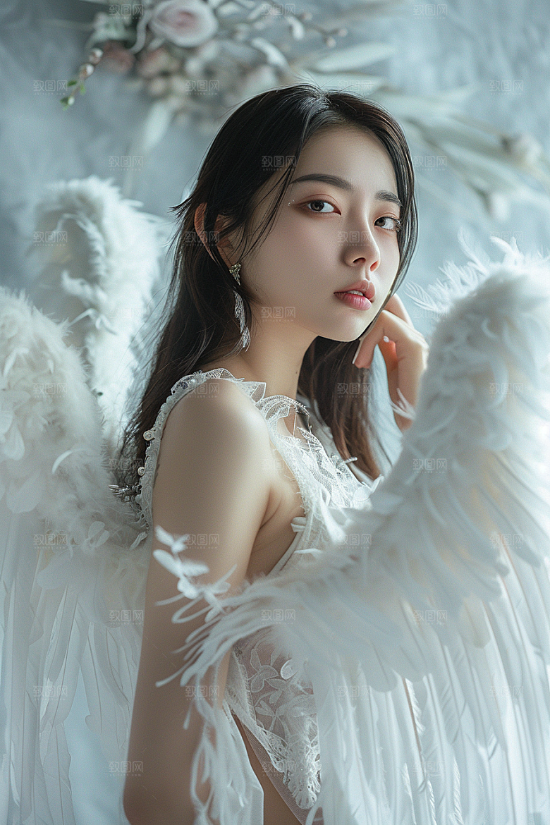 天使女神高清梦幻摄影图