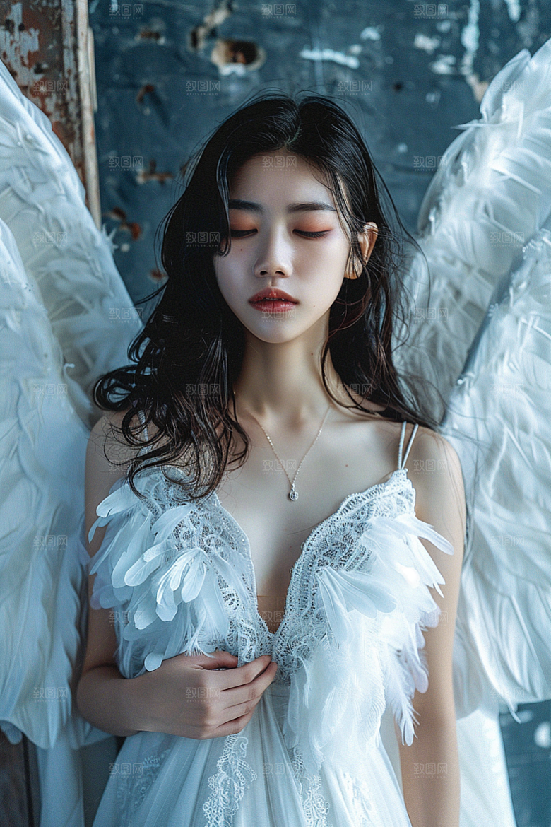 天使女神梦幻仙女摄影图