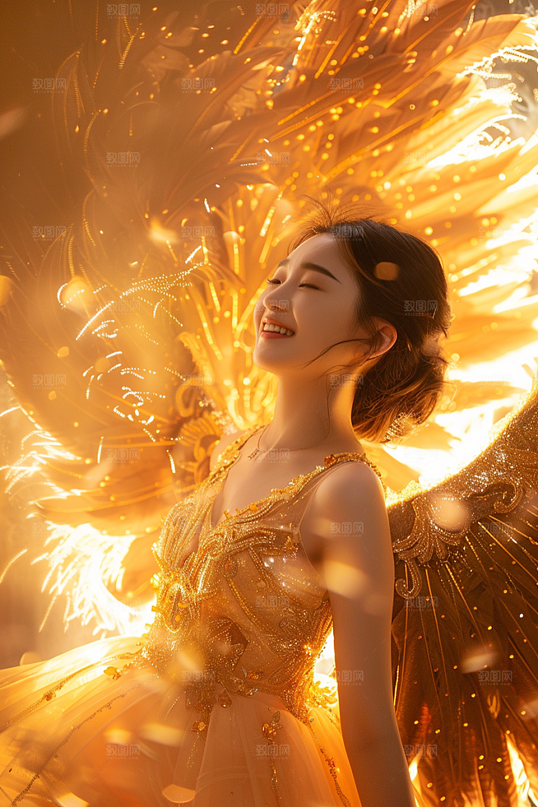 天使女神写真高清摄影图