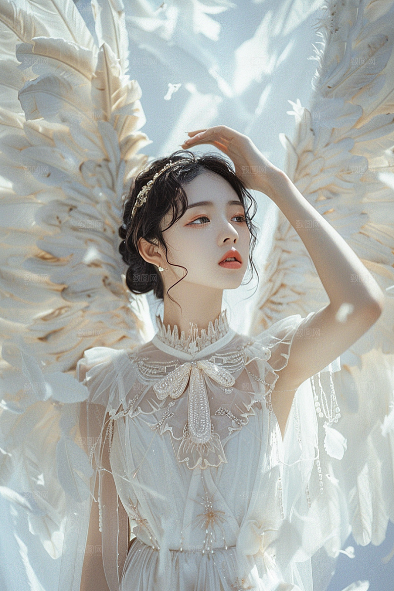 天使女神写真高清摄影图