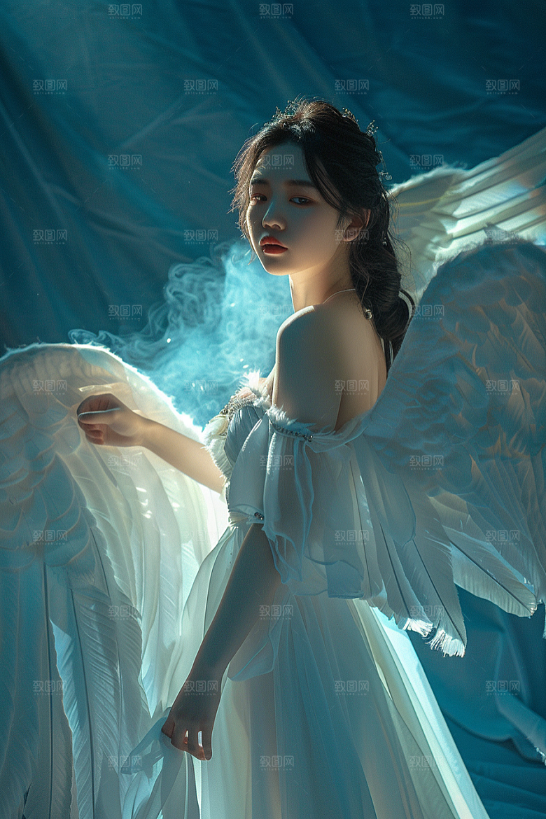 天使女神高清人物摄影图
