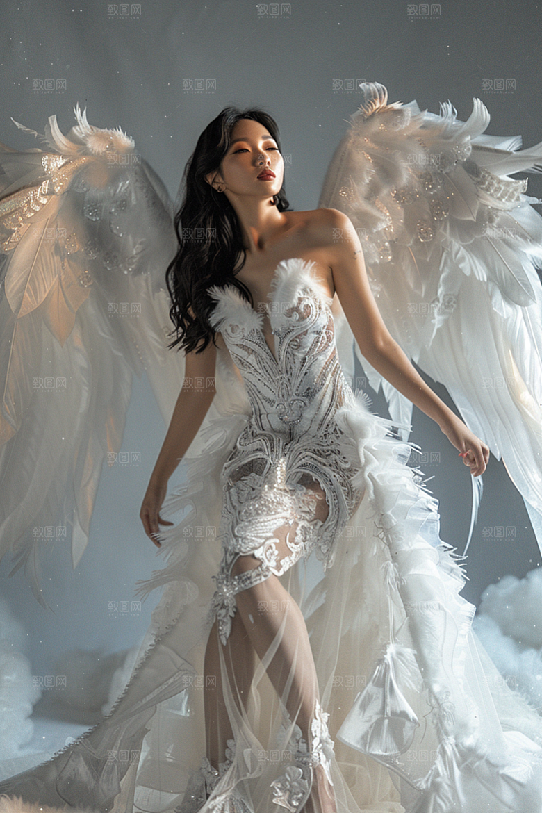 天使女神高清仙女摄影图
