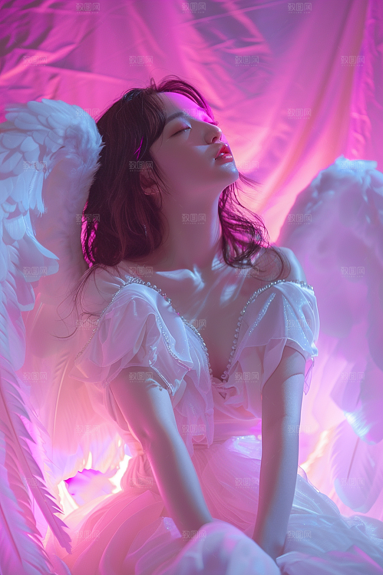 天使女神高清梦幻摄影图