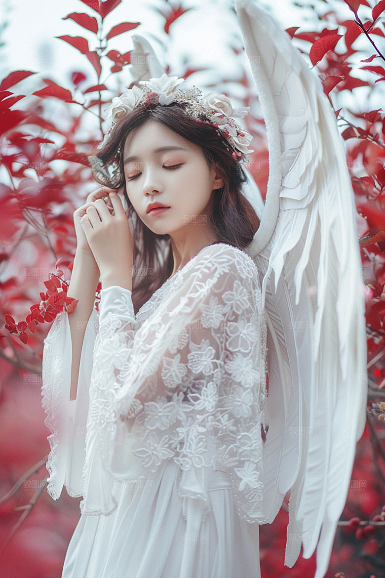 天使女神唯美高清摄影图