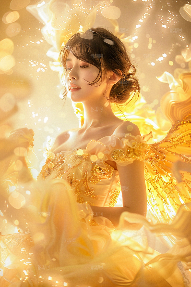 天使女神高清仙女摄影图