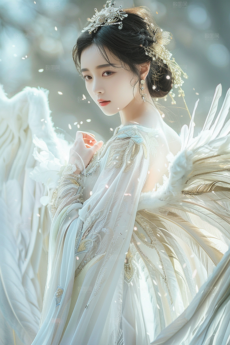 天使女神仙女梦幻摄影图