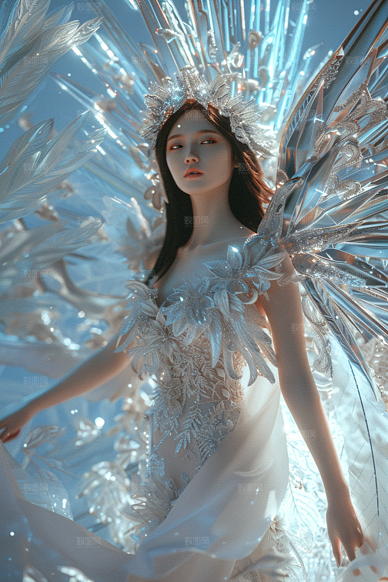 天使女神高清写真摄影图