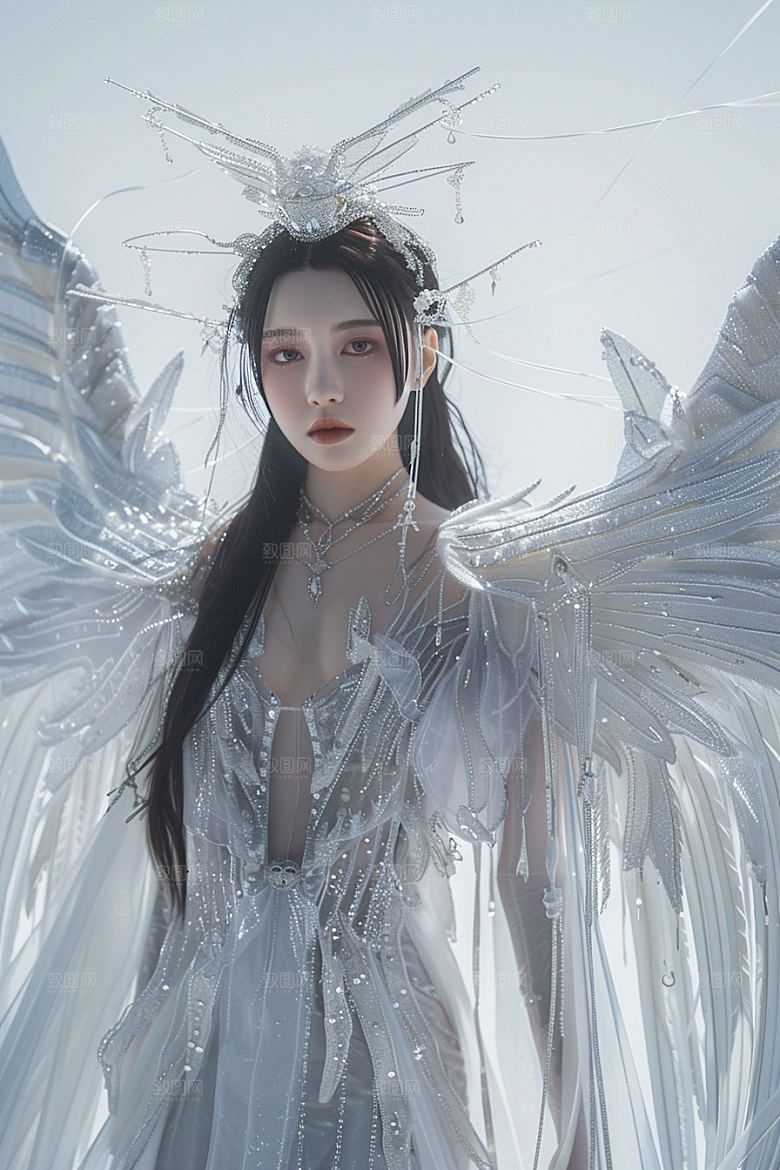 天使女神高清写真摄影图