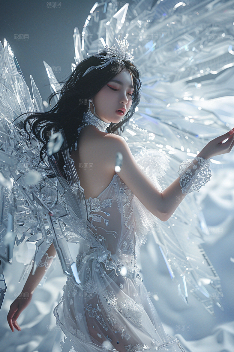 天使女神高清仙女摄影图