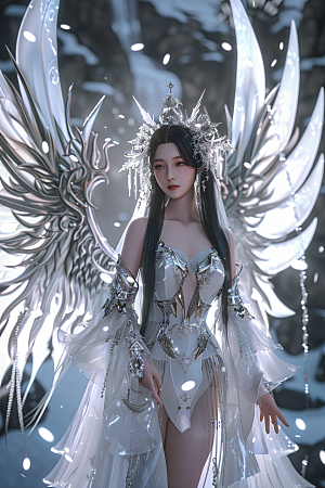 天使女神写真高清摄影图
