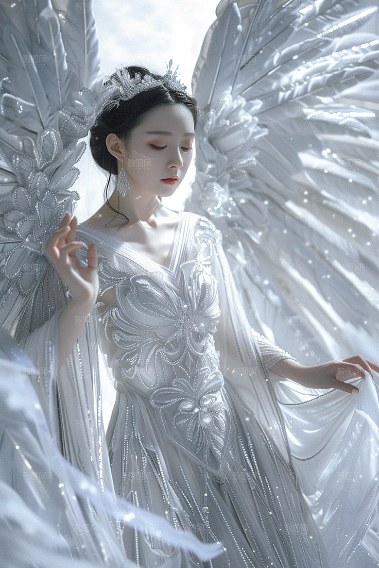 天使女神梦幻仙女摄影图