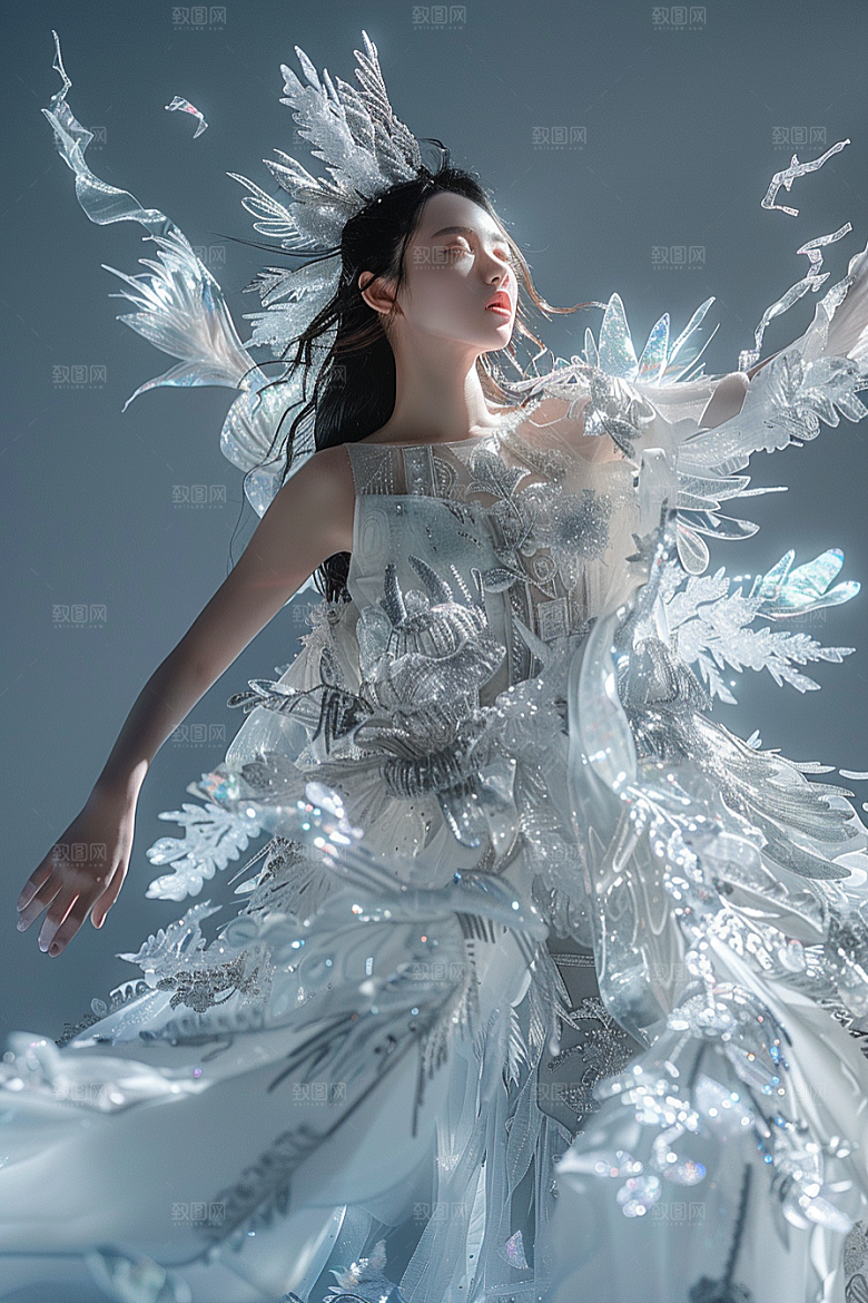 天使女神梦幻写真摄影图