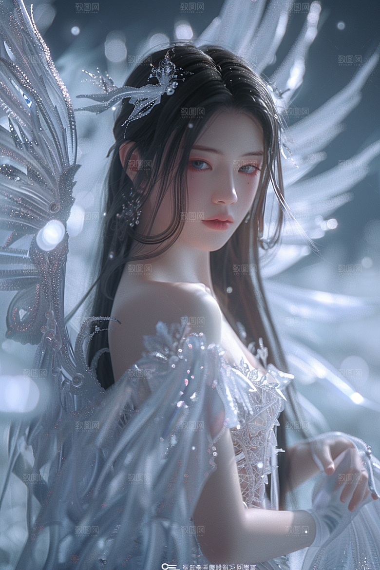 天使女神仙女高清摄影图