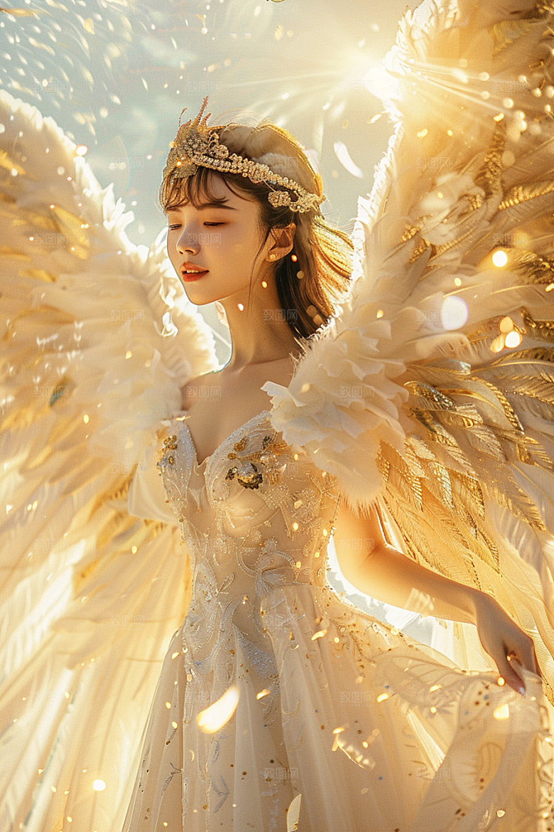 天使女神仙女梦幻摄影图