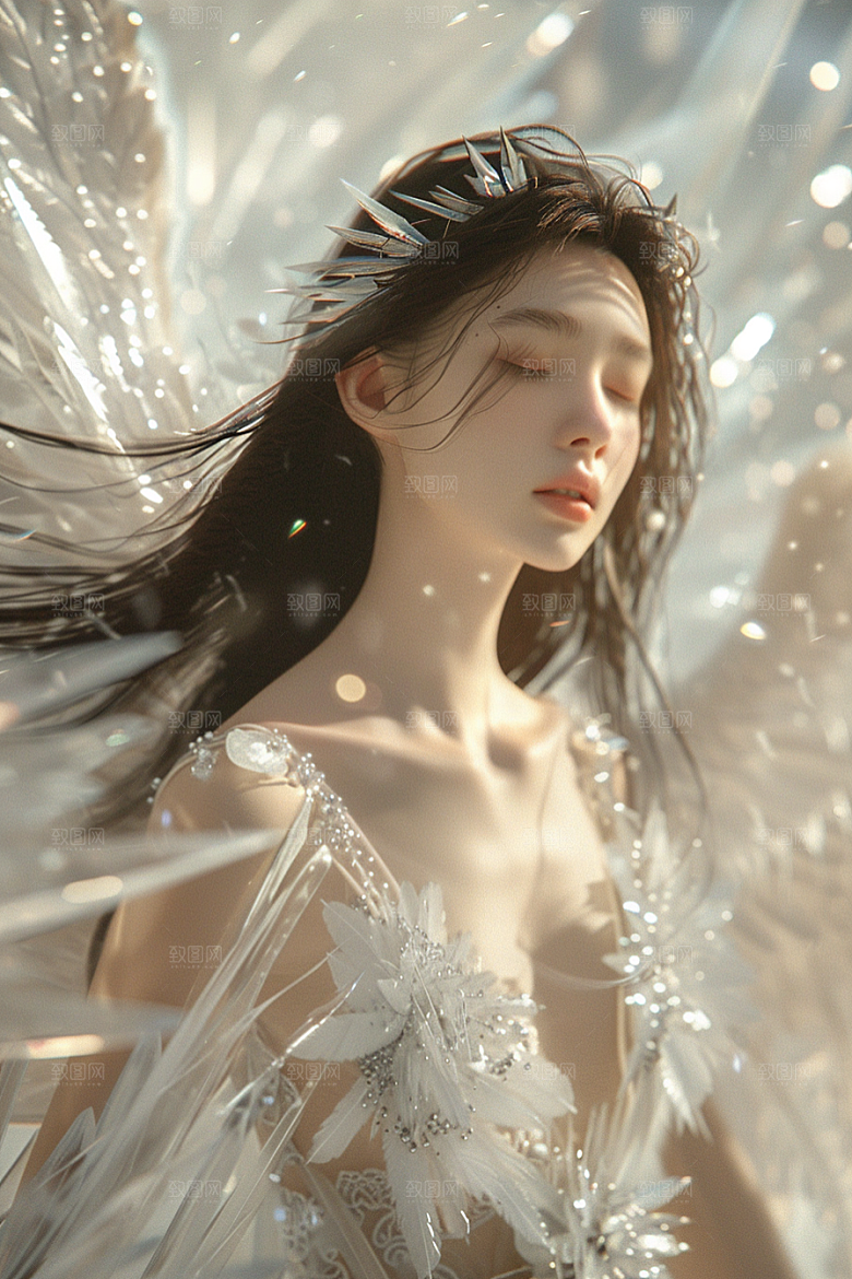 天使女神写真高清摄影图