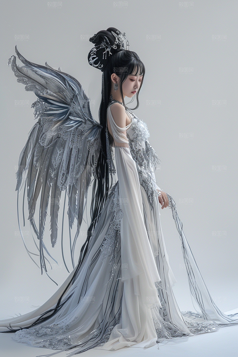 天使女神人物仙女摄影图