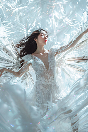 天使女神人物仙女摄影图