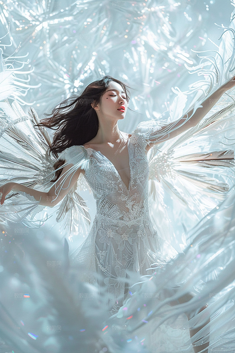 天使女神人物仙女摄影图