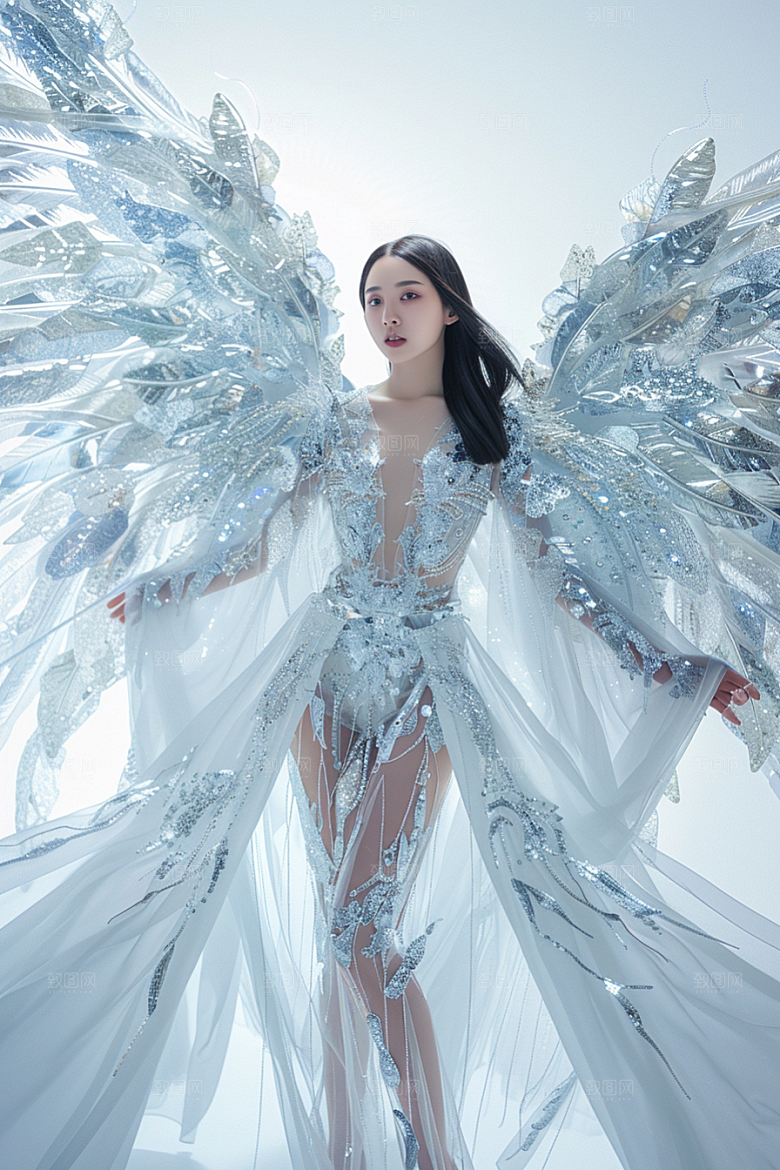 天使女神仙女清新摄影图
