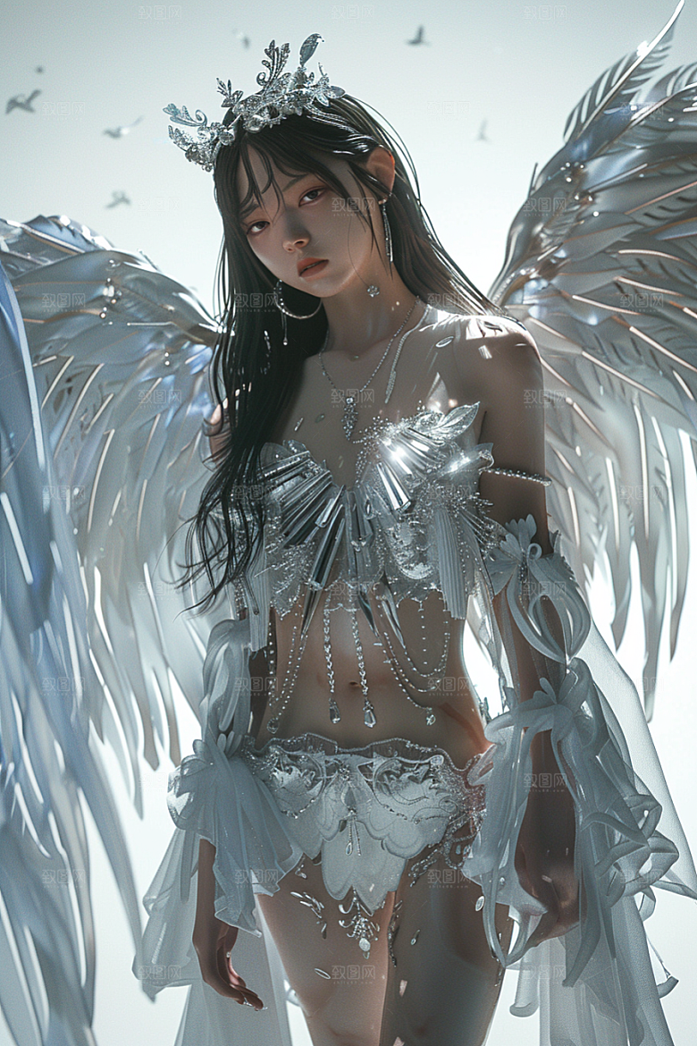 天使女神仙女唯美摄影图
