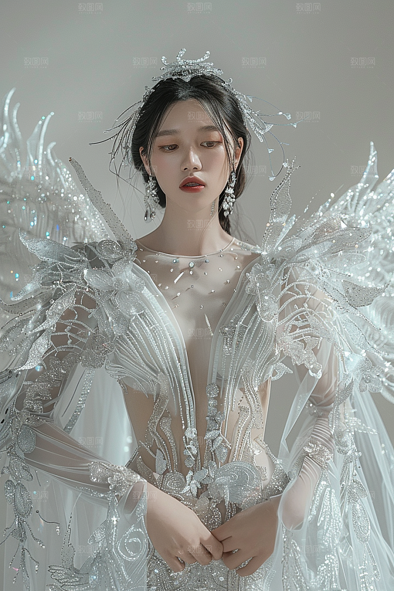 天使女神高清唯美摄影图