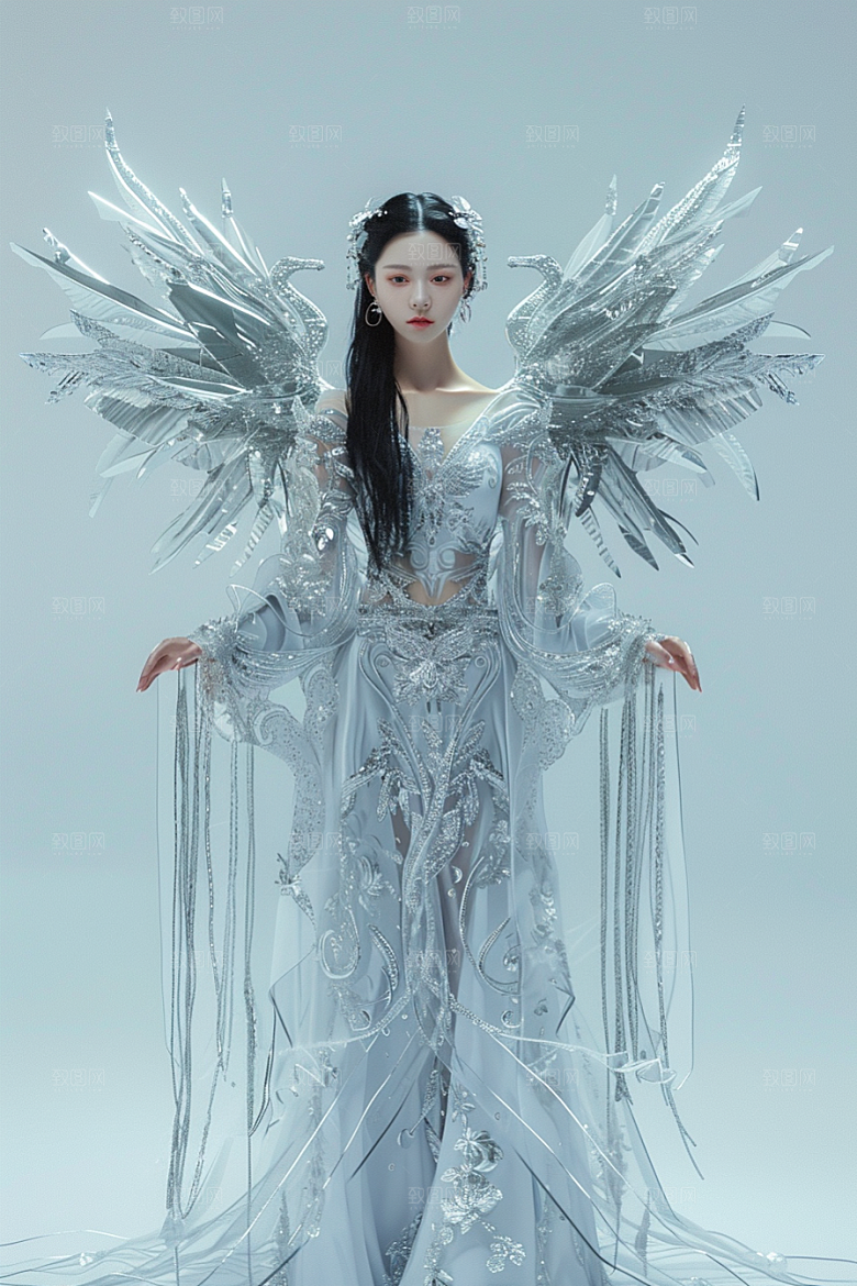 天使女神人物高清摄影图