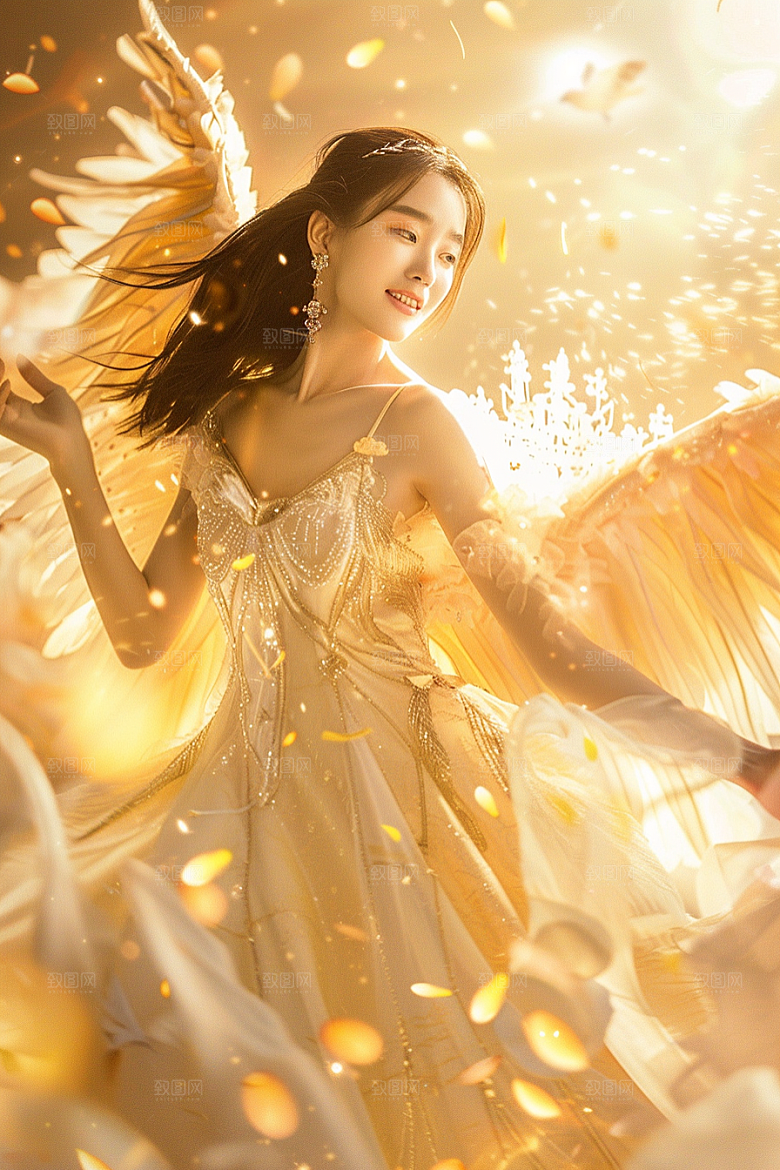 天使女神高清仙女摄影图
