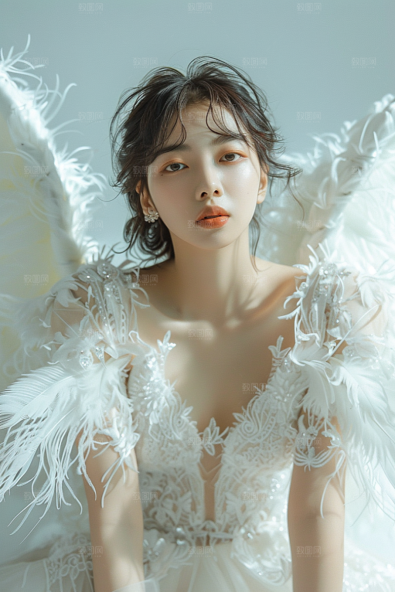 天使女神人物仙女摄影图