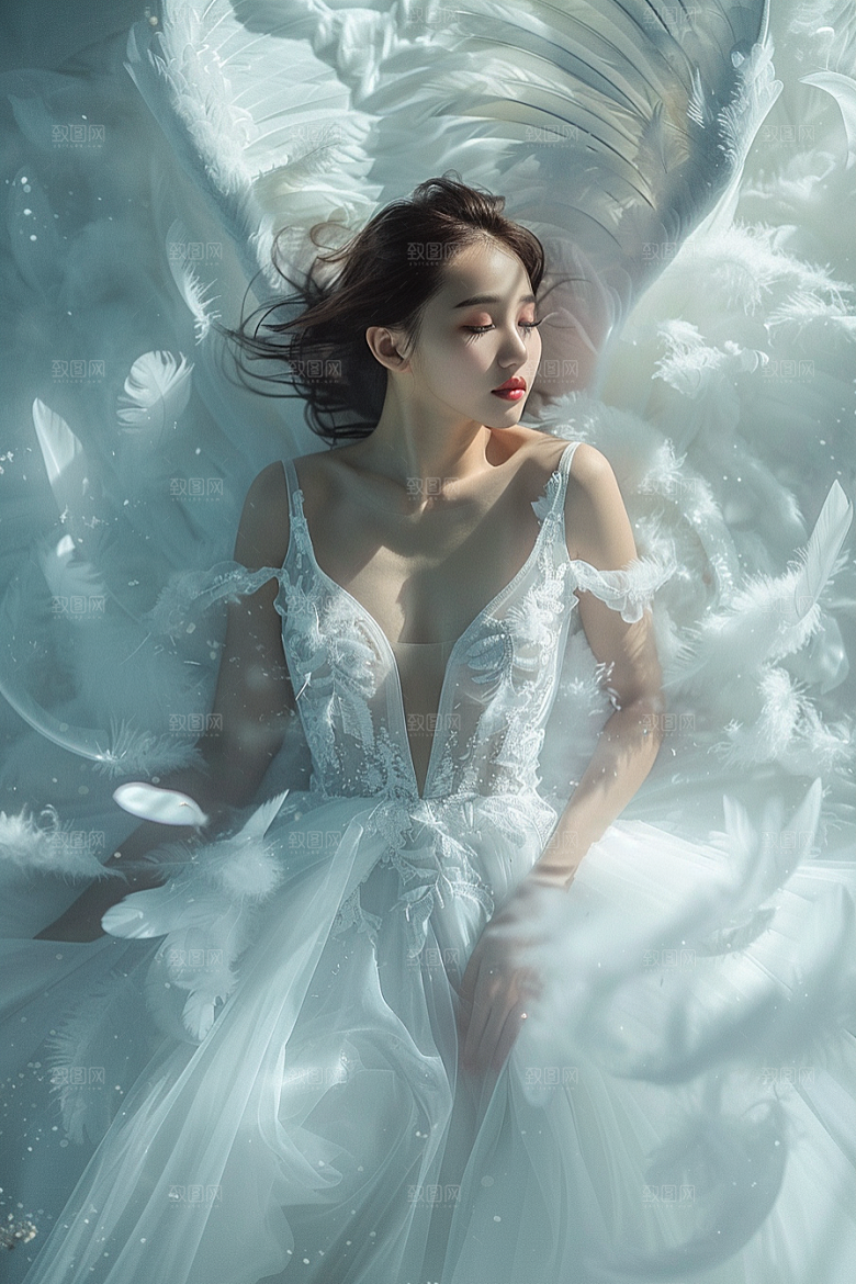 天使女神高清仙女摄影图