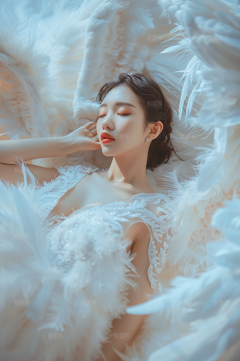 天使女神仙女高清摄影图