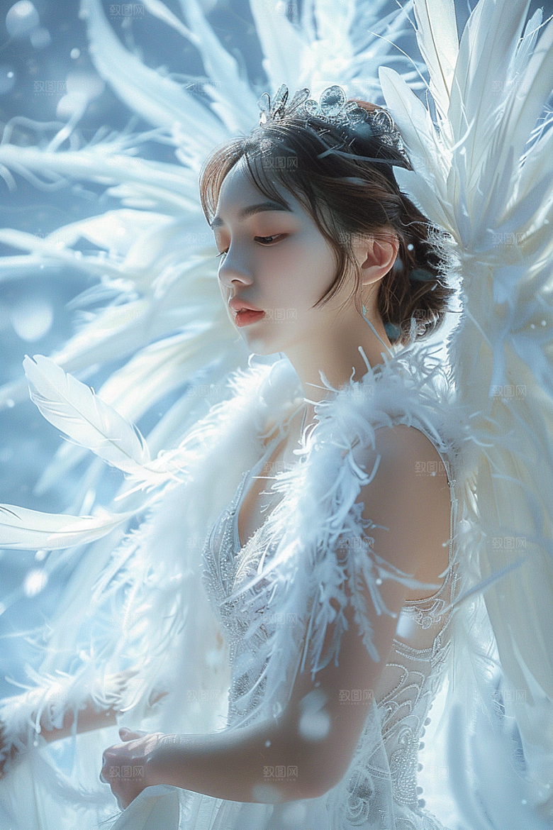 天使女神高清仙女摄影图