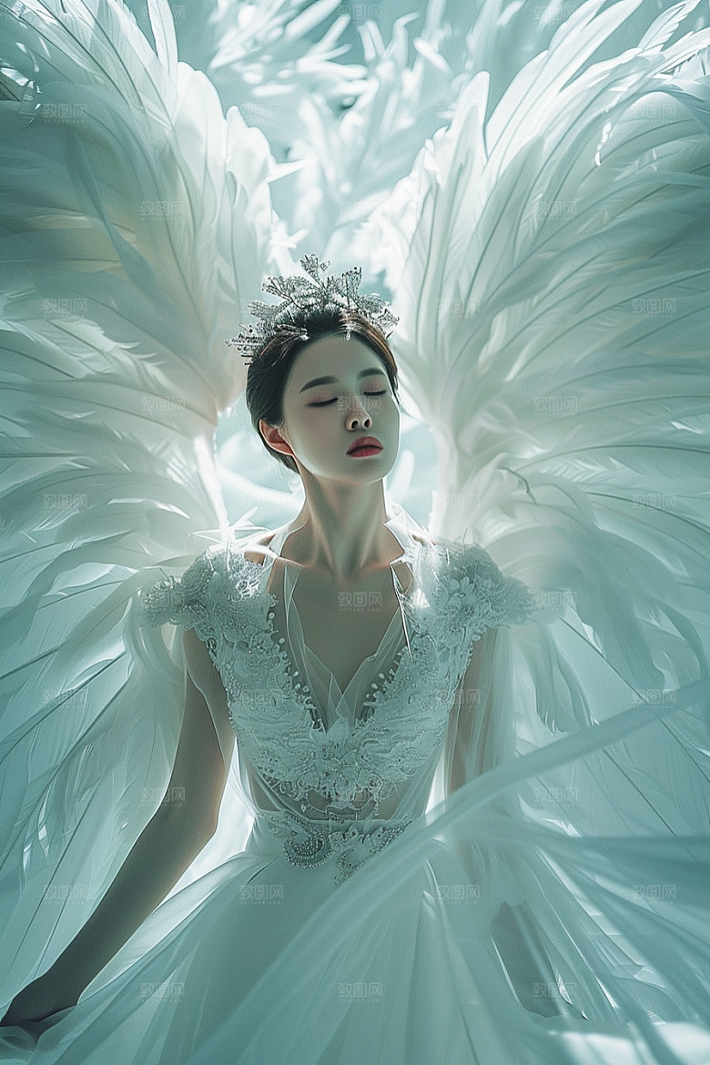 天使女神高清唯美摄影图