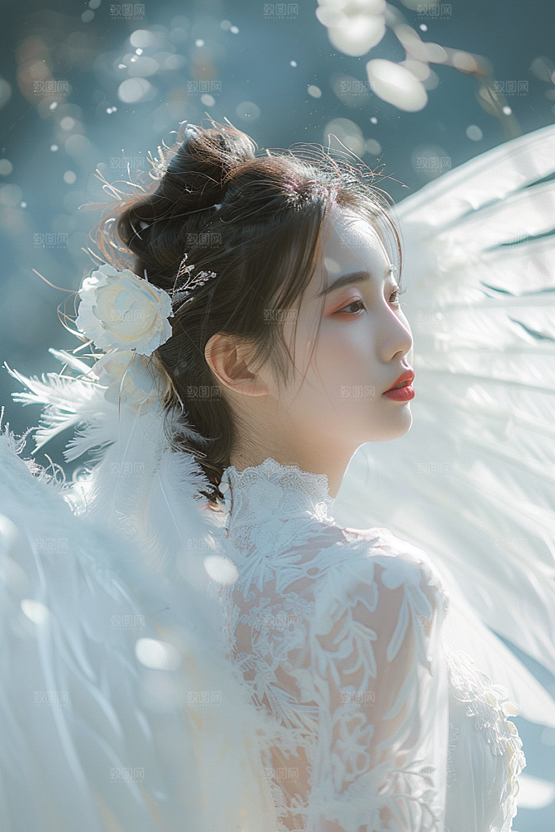天使女神写真高清摄影图