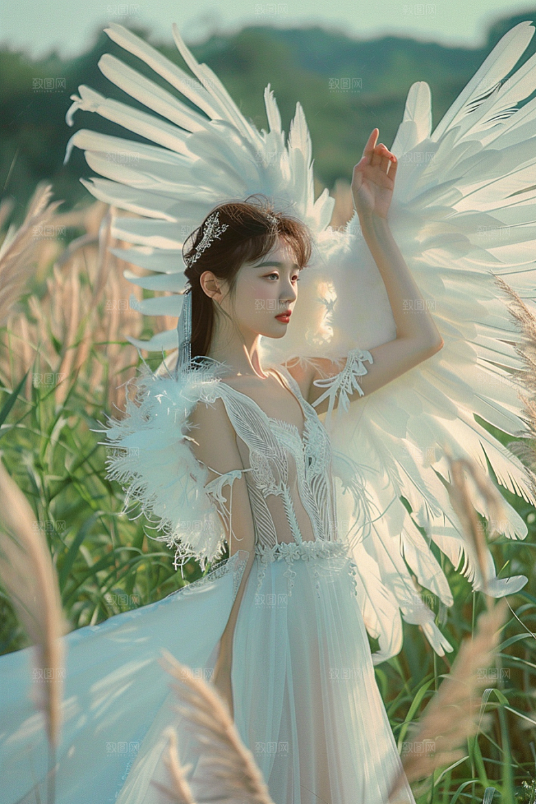 天使女神高清梦幻摄影图
