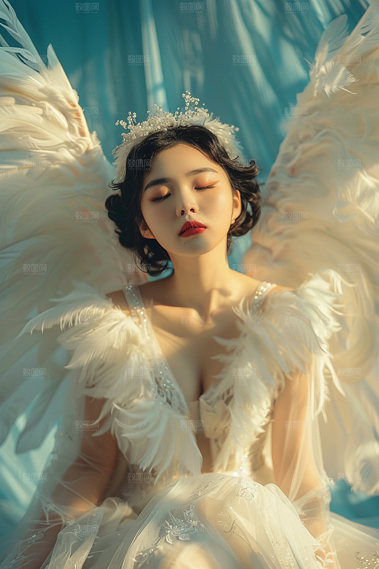 天使女神仙女人物摄影图