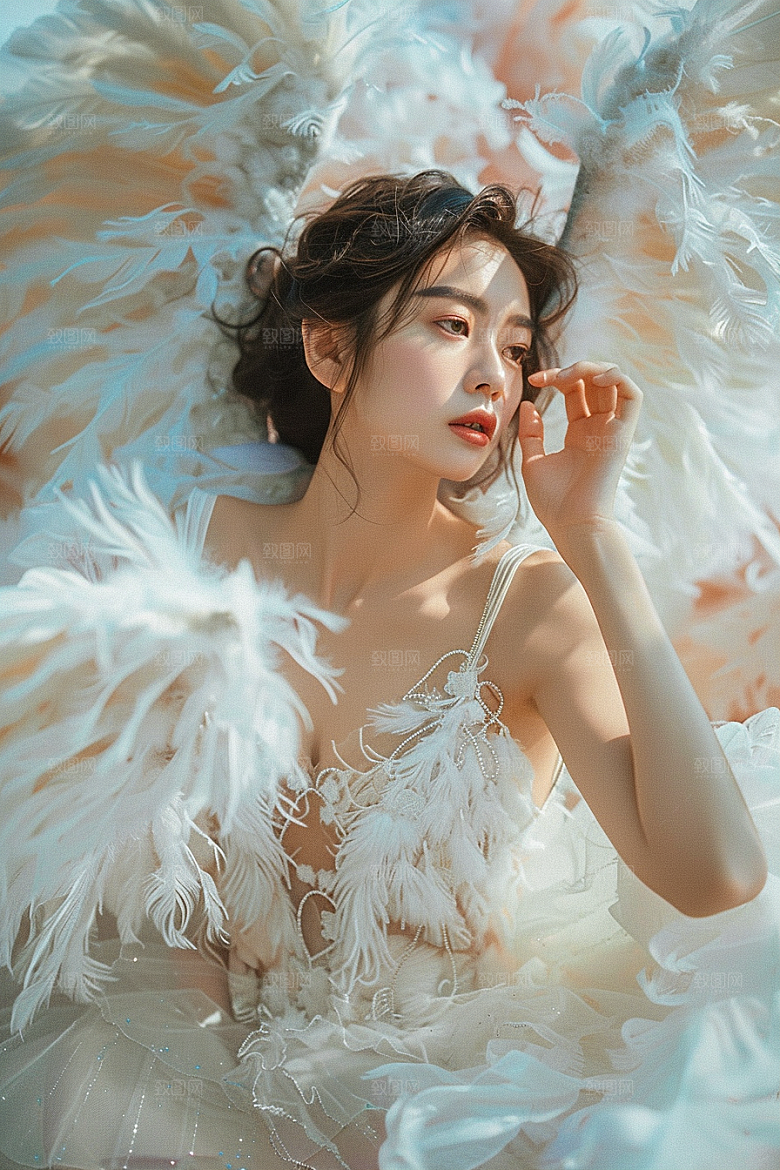 天使女神高清写真摄影图