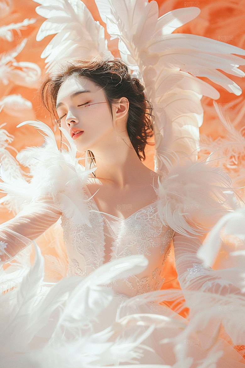 天使女神人物高清摄影图