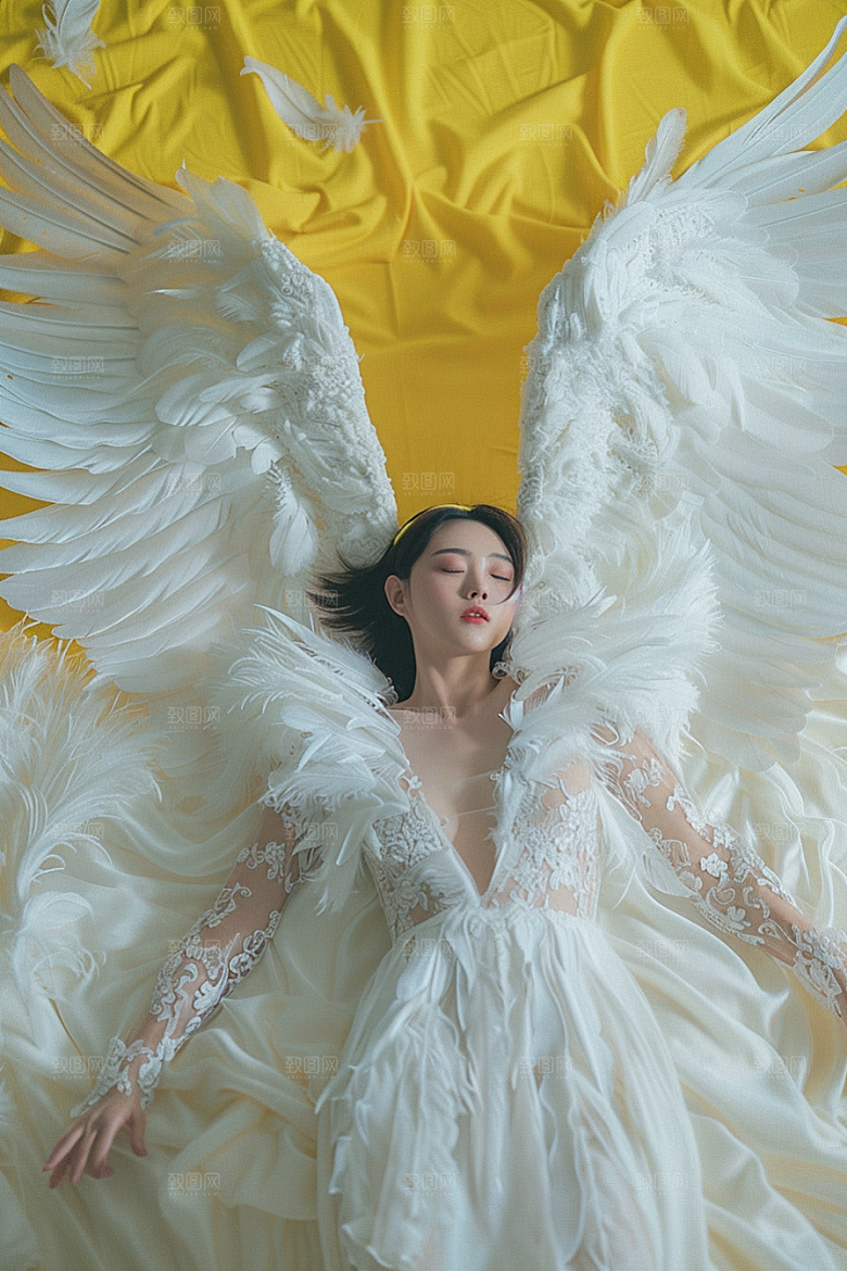 天使女神人物高清摄影图