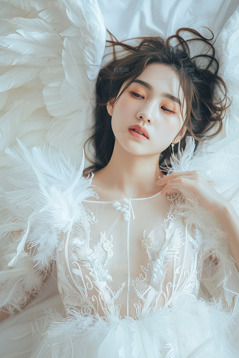 天使女神人物高清摄影图