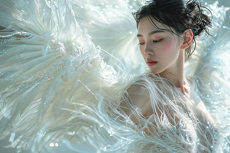 天使女神仙女高清摄影图