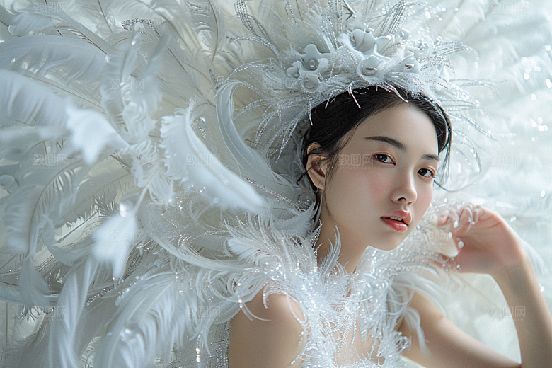 天使女神高清唯美摄影图