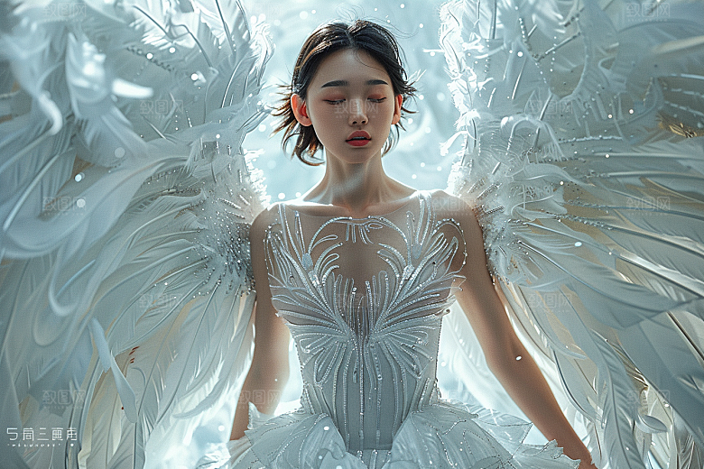 天使女神人物仙女摄影图
