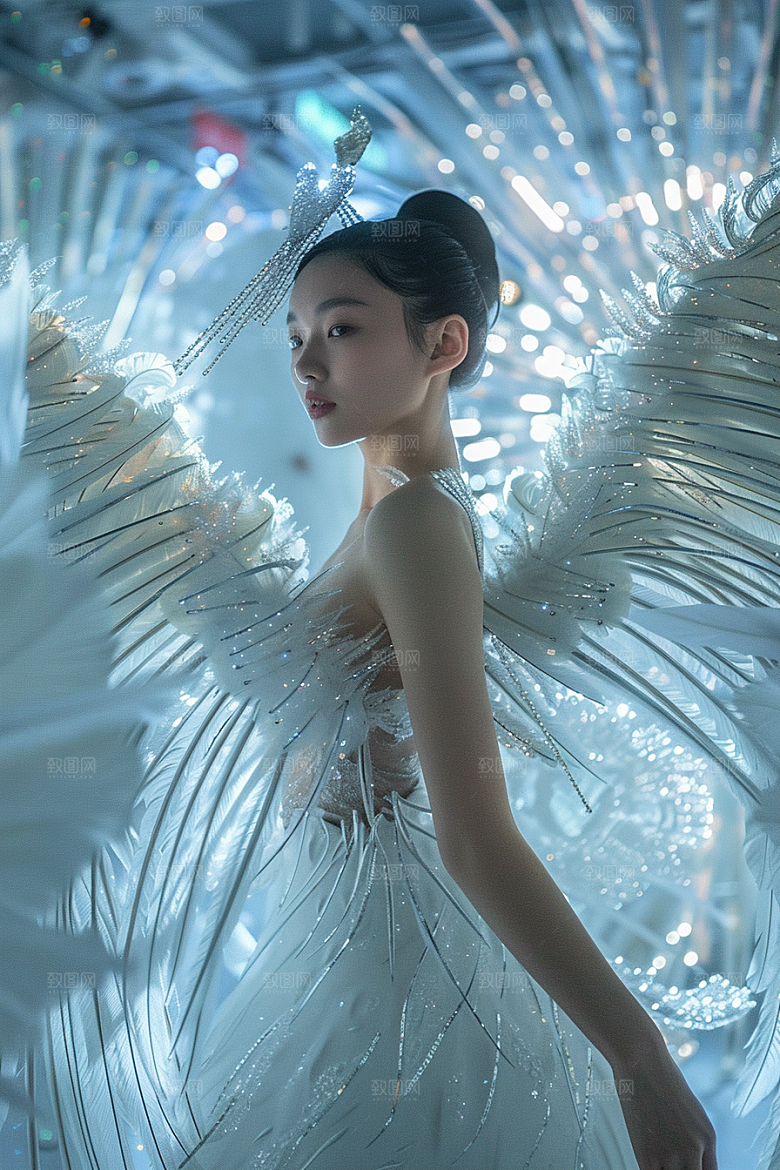 天使女神写真高清摄影图