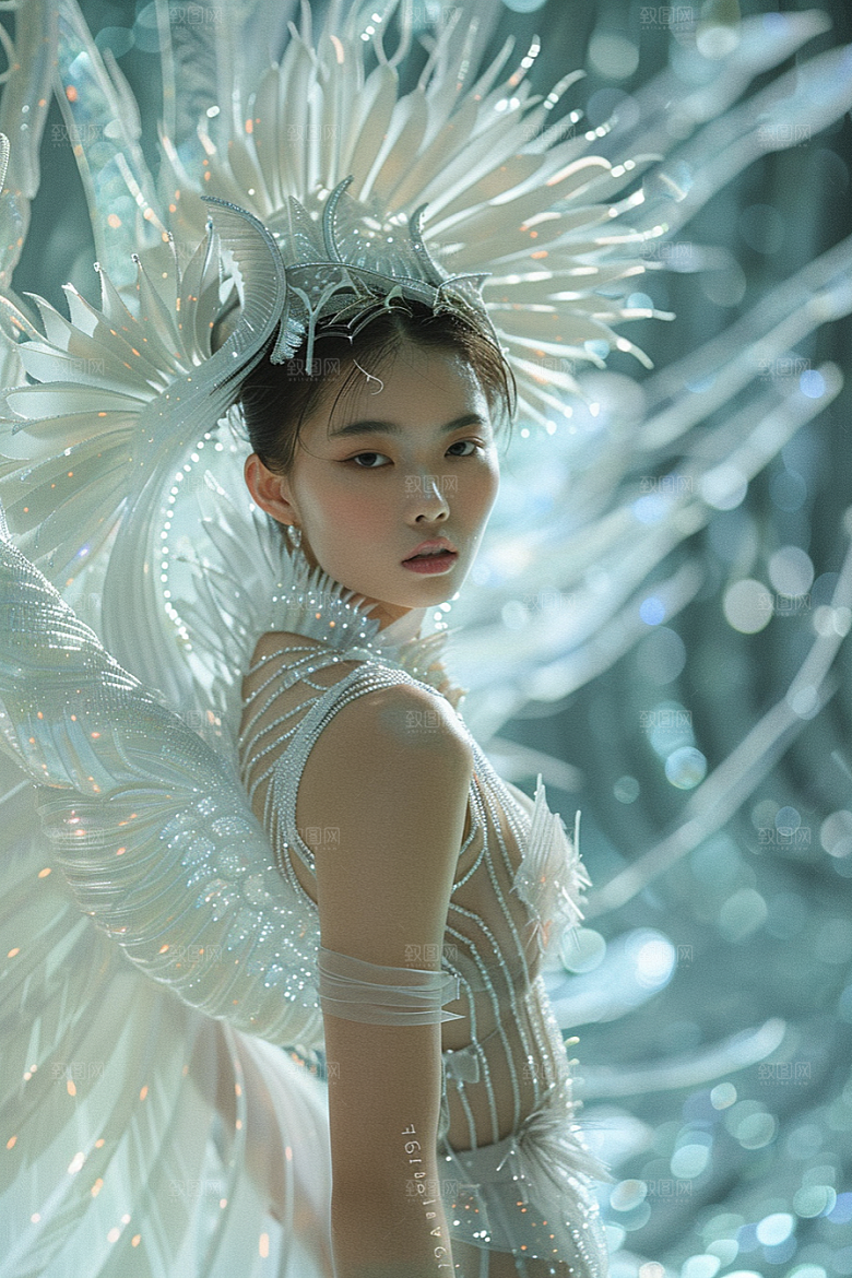 天使女神人物高清摄影图