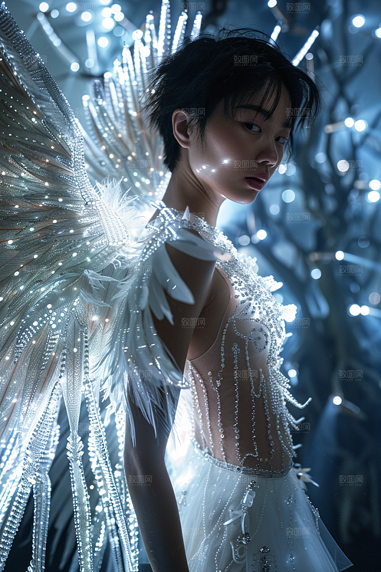 天使女神仙女高清摄影图