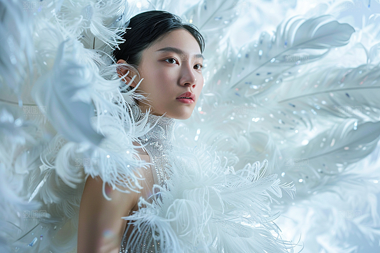 天使女神仙女唯美摄影图