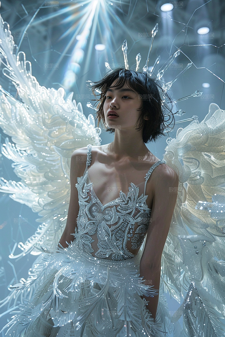 天使女神人物仙女摄影图