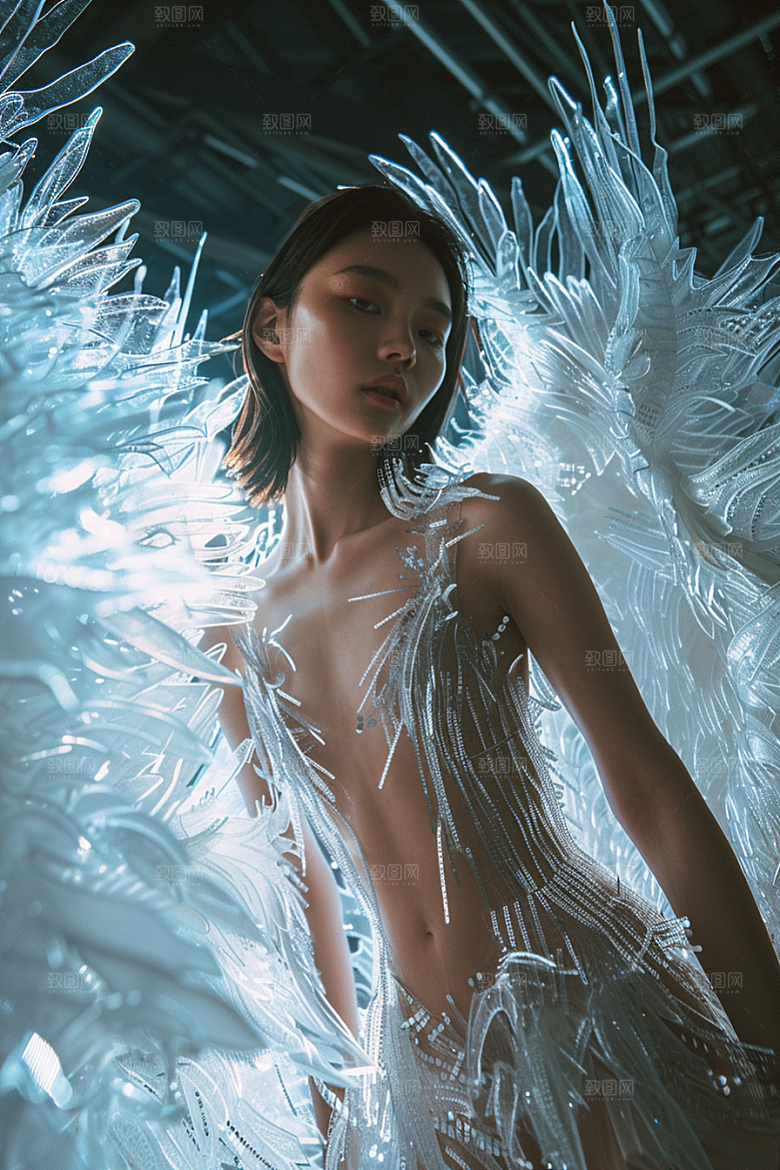 天使女神人物高清摄影图