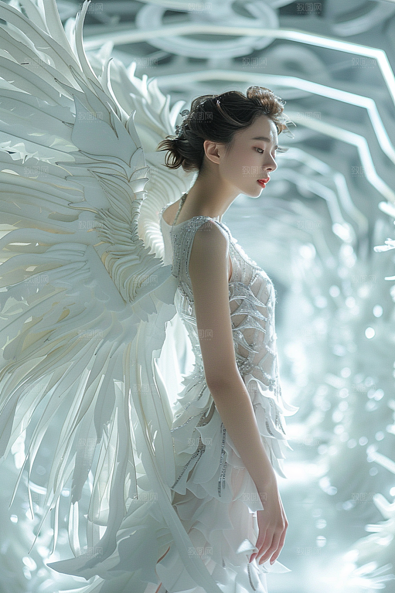 天使女神人物仙女摄影图