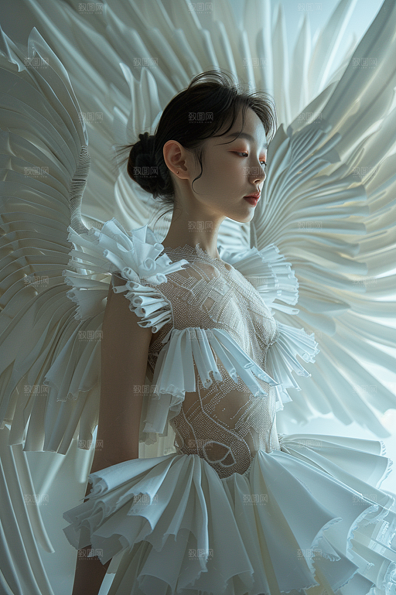 天使女神写真高清摄影图